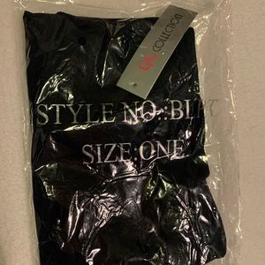 Black leggings, one size fits all